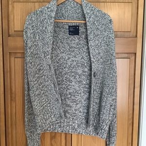 Oversized heavy cardigan